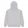 Sp5der Logo Sleeve Zip Hoodie Grey Red
