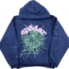 Sp5der OG Web Hoodie Blue
