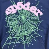Sp5der OG Web Hoodie Blue