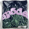 Sp5der OG Web Hoodie Blue
