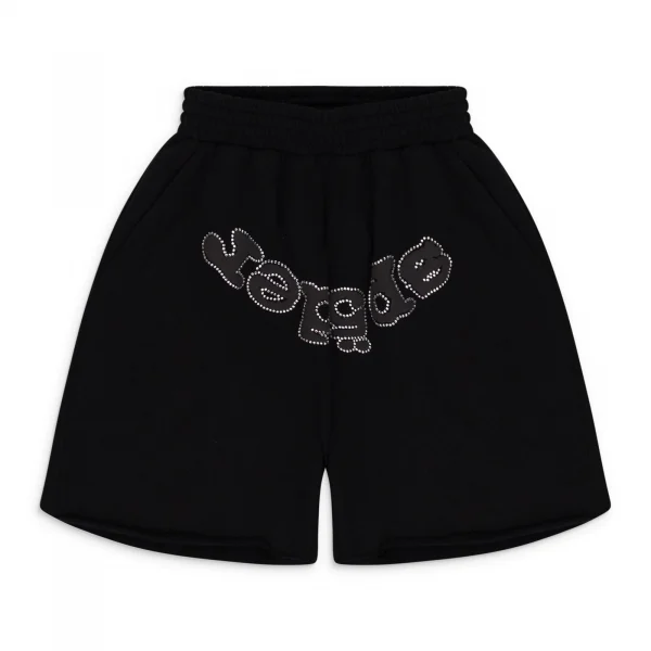 Sp5der OG Web V2 Rhinestone Shorts