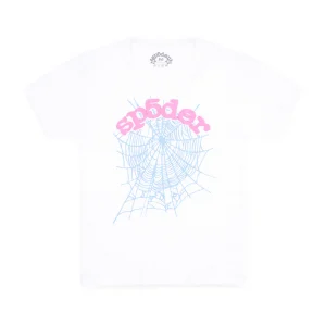 Sp5der Og Web Baby Tee White