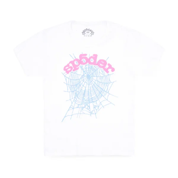 Sp5der Og Web Baby Tee White