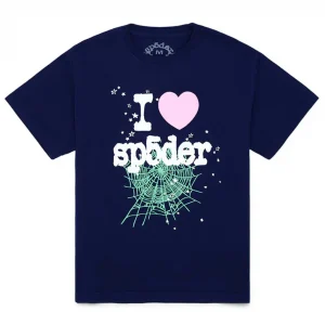 Sp5der Souvenir Tee Navy