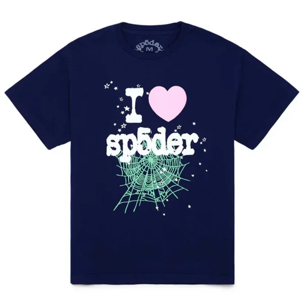 Sp5der Souvenir Tee Navy