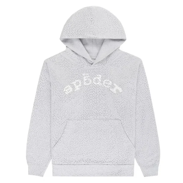Sp5der VVS Hoodie Heather Grey