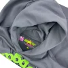 Sp5der Wait Web Hoodie Slate Grey