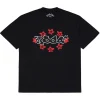 Sp5der Black Warped Tee