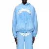 Sp5der Web Hoodie Blue