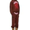 Sp5der Web Hoodie Brown