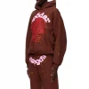 Sp5der Web Hoodie Brown