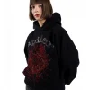 Sp5der Rhinestone OG Web V2 Hoodie