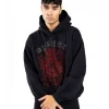 Sp5der Rhinestone OG Web V2 Hoodie