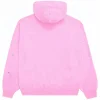 Sp5der OG Web Hoodie Pink