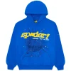 Sp5der Hoodie TC Blue