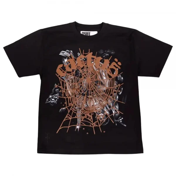 Sp5der x Travis Scott Cactus JackAirbrush T-shirt